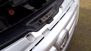 CRAFTER Ревизия и обслуживание троса и замка капота .