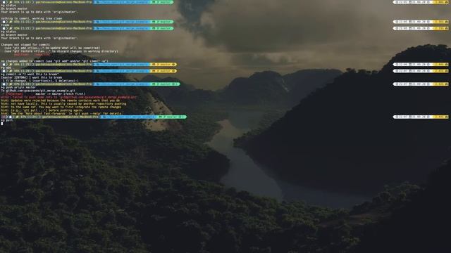 How to fix git conflict | Merging in git | Git beginner tutorial смотреть онлайн