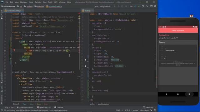 React Native Speed Coding 03 - Profile Screen смотреть онлайн