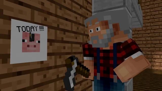 СВИНКУ УБИЛИ !!! ШОК!!! СМОТРЕТЬ ВСЕМ!- Жизнь свинки Майнкрафт Анимация ЖЕСТЬ!!!! Minecraft смотреть онлайн