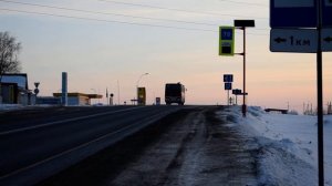 Автобус Икарус (Ikarus 256)(В 973 УХ 22)(1080р). Звук воющего моста RABA+закат.