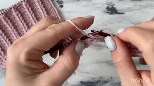 Супер классный рельефный узор спицами для вязания джемпера, свитера, кардигана! смотреть онлайн