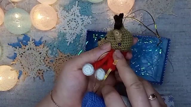 Вязаные елочные игрушки!)) Процессы.! и немного балтавни)))!!!