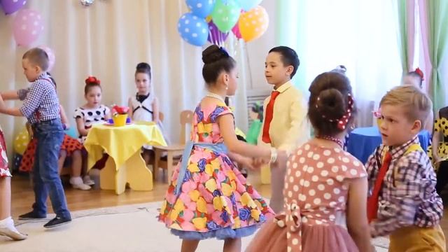 Выпускной в детском саду в стиле "Стиляги". смотреть онлайн