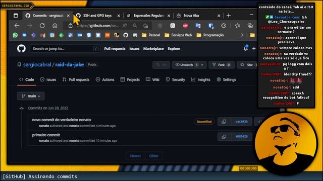 [GitHub] Assinando commits смотреть онлайн