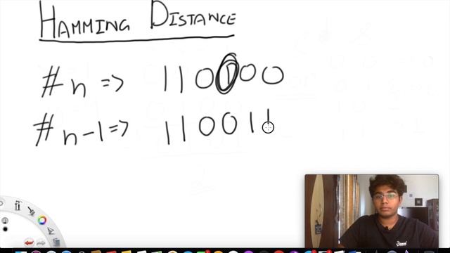 Hamming distance | Leet code 461 | Theory explained + Python code | July day 5 code challenge