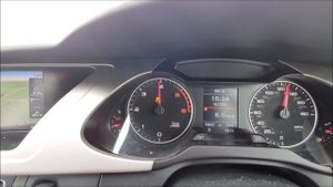Audi A4 3.0TDI BSR 420hp / 890nm - Top speed run