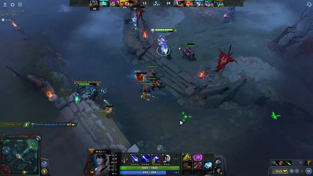 ДОТА 2 Глазами нуба / Мирана что-то может смотреть онлайн