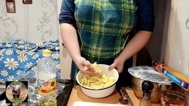 Как мы готовим кролика в духовке#кроликвдуховке#запеченыйкролик#кроликврукаве#картошкаскроликом