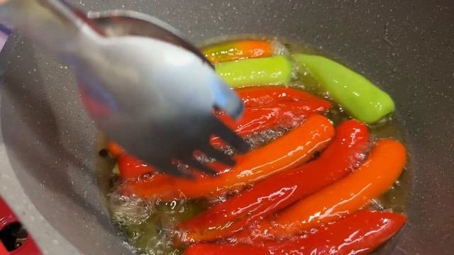 Закуска, МАРИНОВАННЫЕ ОСТРЫЕ ПЕРЦЫ! Для тех кто любит поострее! Простой рецепт! Армянская кухня.
