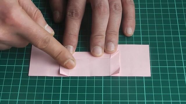 Оригами раскрывающееся сердечко с открыткой // Origami Opening Heart With A Card