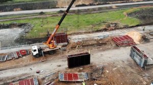 Строительство железнодорожных повышенных путей для выгрузки сыпучих грузов