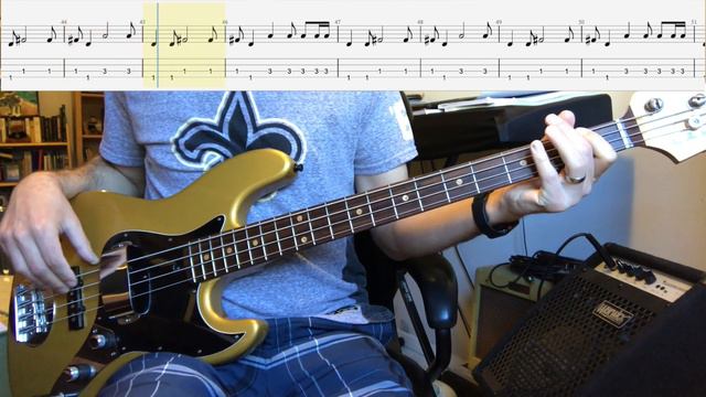 Free Fallin' by Tom Petty Isolated Bass Cover with Tab