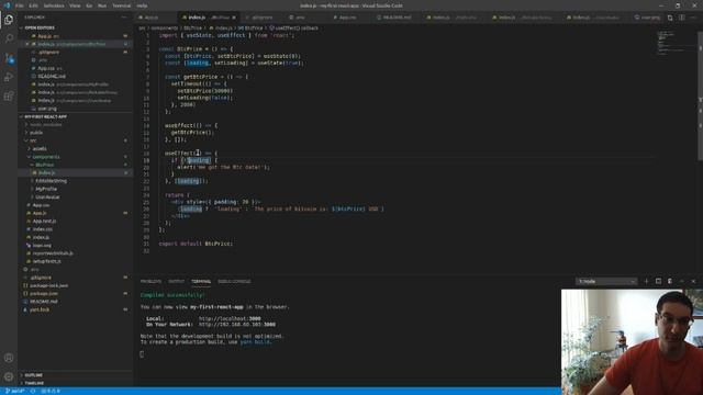 React Crash Course Part 4: useEffect hook