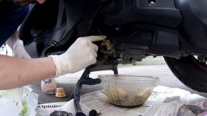 Suzuki Burgman 400 - Cambio de Aceite - Oil Change