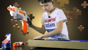 Обзор и распаковка бластера Нёрф Модулус