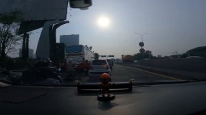 Exit Tol Warugunung ke Jl Ahmad Yani lewat Bunderan Waru sampai Gedung Bulog Surabaya