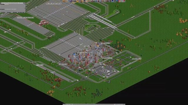 Open Transport Tycoon Deluxe ~ Greatest Transport Simulator Ever! Best track design!! смотреть онлайн