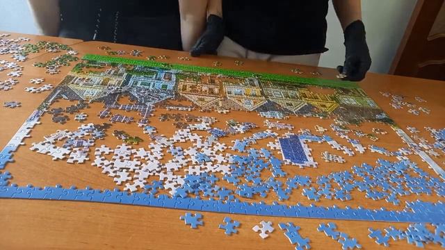 Сборка пазла. 11 часов за 20 минут смотреть онлайн