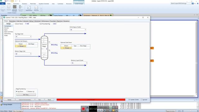 Моделирование установки получения винилацетата в AspenHysys V10 смотреть онлайн