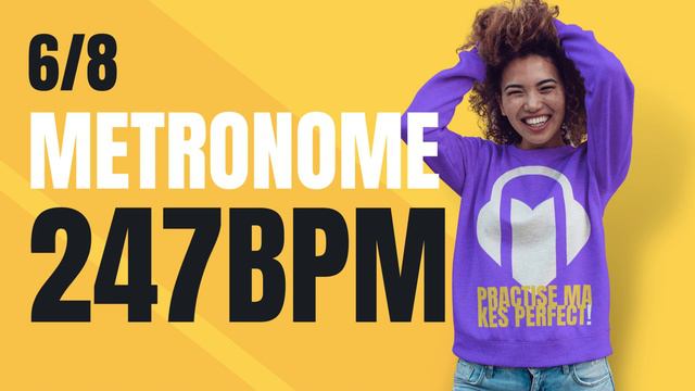 👉 6/8 METRONOME 247 BPM смотреть онлайн