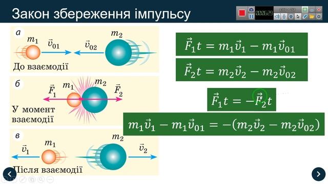 Импульс. Закон сохранения импульса