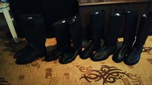 Кирзовые сапоги