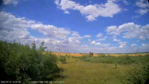 Железная дорога Белая Калитва - Репная - Лихая (вид из окна поезда, северная сторона) (СКЖД)
