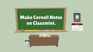 Study smarter with Classmint's Cornell Notes