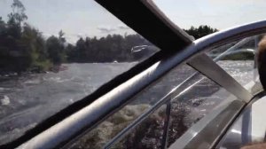 Лосевские пороги на катере