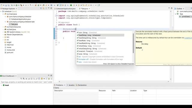 Tareas programadas con Spring Boot | Scheduler смотреть онлайн