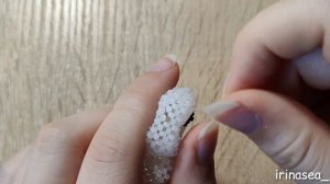 Облако из бисера | Среднее амигуруми | Амигуруми из бисера | Туториал  | Beaded cloud amigurumi