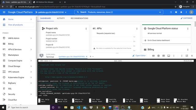 Deploying a Python Flask Web Application to App Engine Flexible