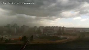 Ураган прошелся по городам Центральной России