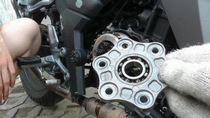 Ремонт пробуксовки сцепления и замена масла Sym Wolf 250