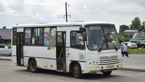 Автобус ПАЗ-320402-04 (К 416 ХА 22). Покатушки по Барнаулу.