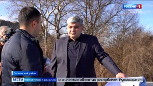 Казбек Коков проинспектировал ремонт автодороги «Аргудан-Александровская»