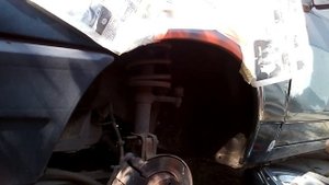 Как быстро убрать ржавчину на ВАЗ 2109 с баллончика