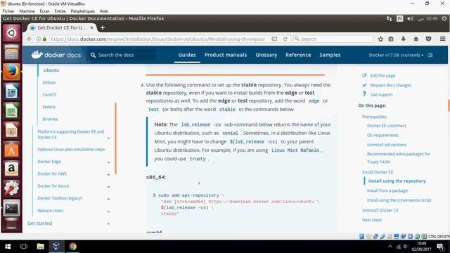 How to install Docker on Ubuntu 17.04