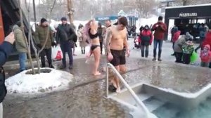 Прогулка в Крещение и Крещенские Купания 2021 (на улице -20°C)