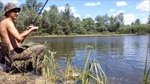 Ловля плотвы пикером и махом на реке Сок