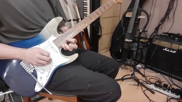 Friday morning jam with boss rc-3 and Ibanez AZ 224f смотреть онлайн
