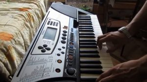 Демоснстрация стилей yamaha PSR 340, игра на синтезаторе ямаха