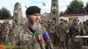 В зону проведения СВО отправились бойцы ОМОНа «Ахмат-1» Управления Росгвардии по ЧР