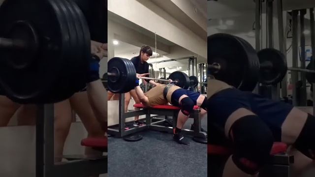 жим 175 кг. тренировка 18.11.2023г. #powerlifting #benchpress