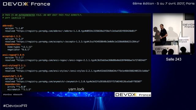 Yarn, encore un package manager ? (Erwan Deruelle) смотреть онлайн