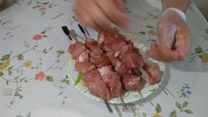Шашлык дома . Готовим в электро шашлычнице.