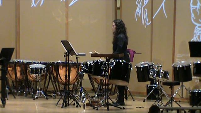 María Soledad Aguado García. Multipercusión "Sudden Change" (S. Fink) смотреть онлайн