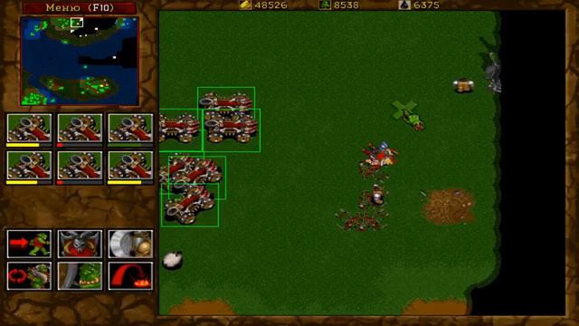 Warcraft II / Варкрафт 2. Прохождение кампании за орков БЕЗ ПРОВАЛОВ МИССИЙ. Миссия 14