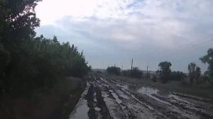 участок дороги в Дивногорье (Коротояк - Луки).avi